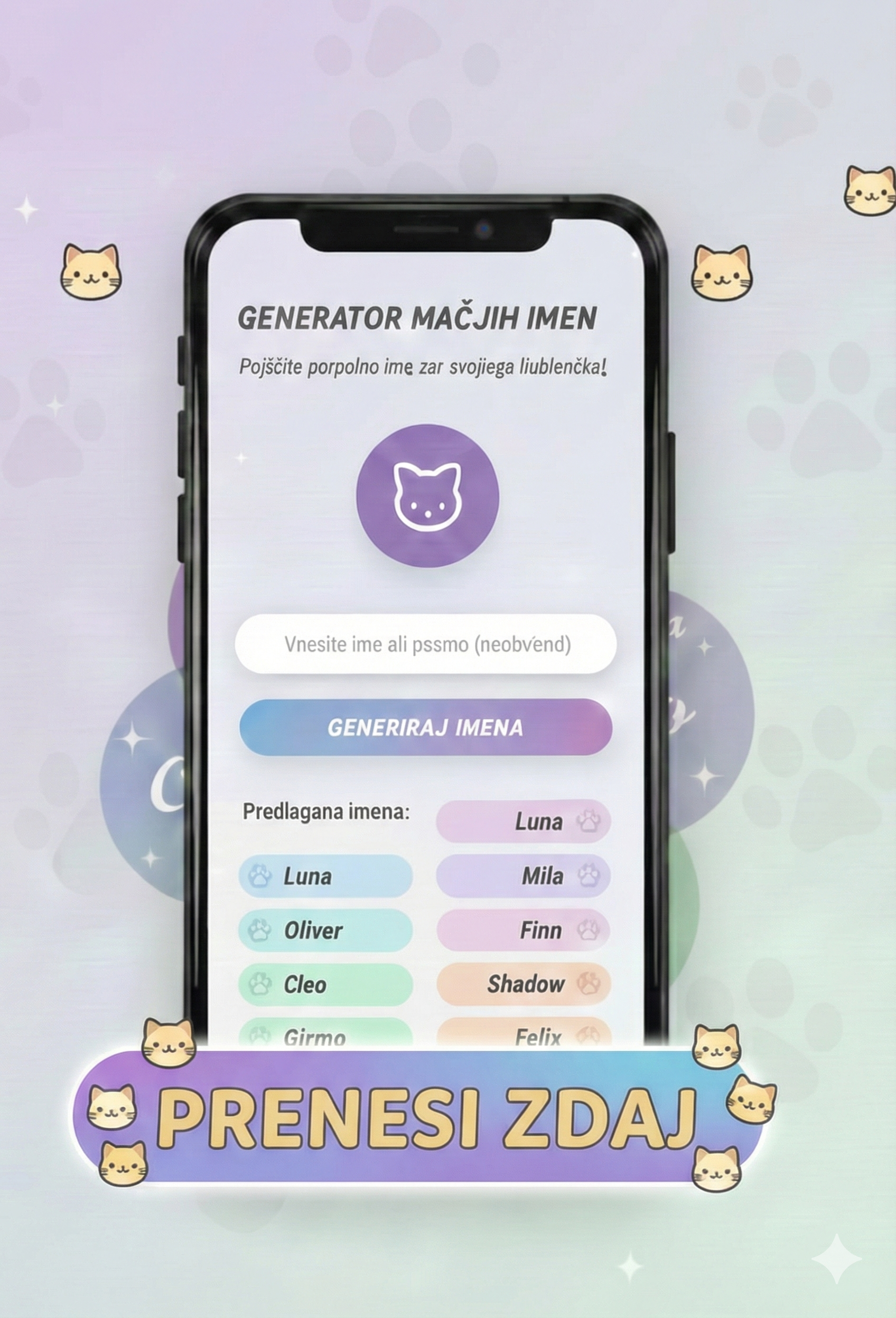 Generator Mačjih Imen